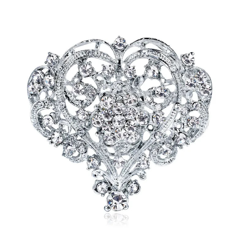 Enchanted Heart Brooch
