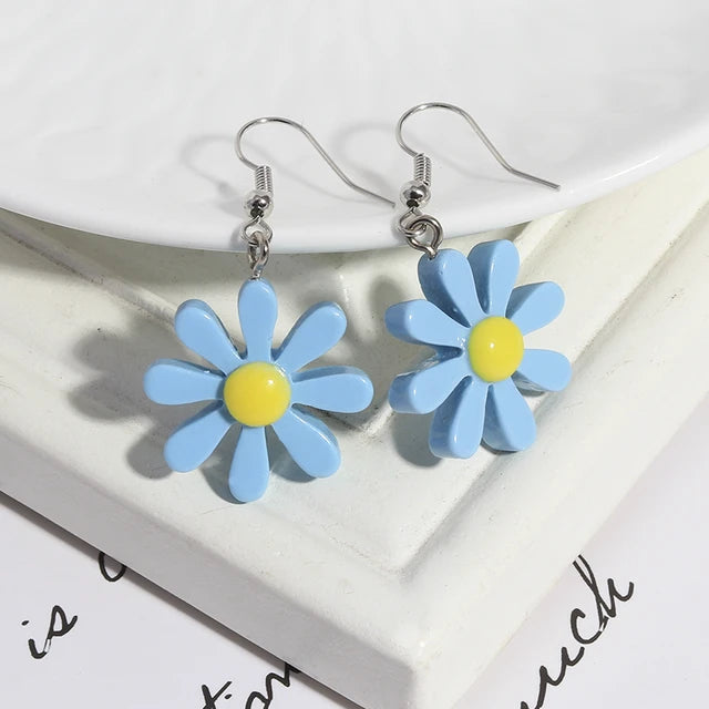 Daisy Flower Earrings