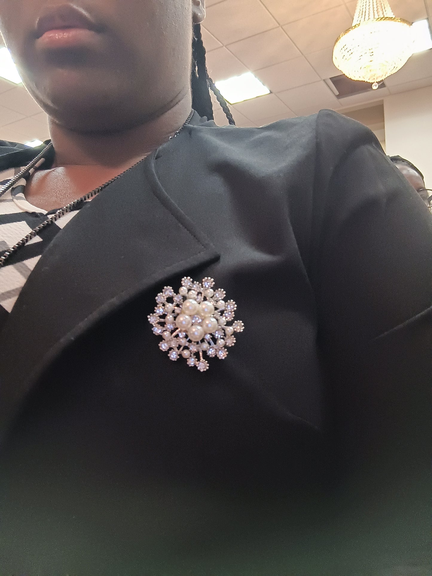 Mollina Pearl Brooch
