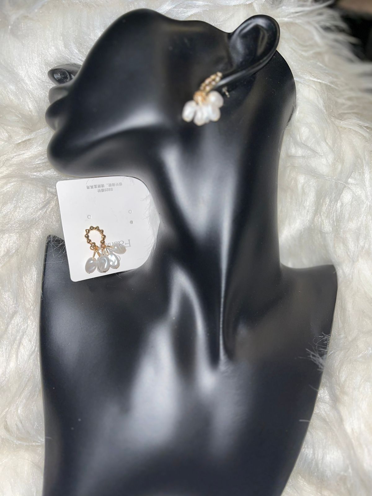 Hallow Pearl Earrings
