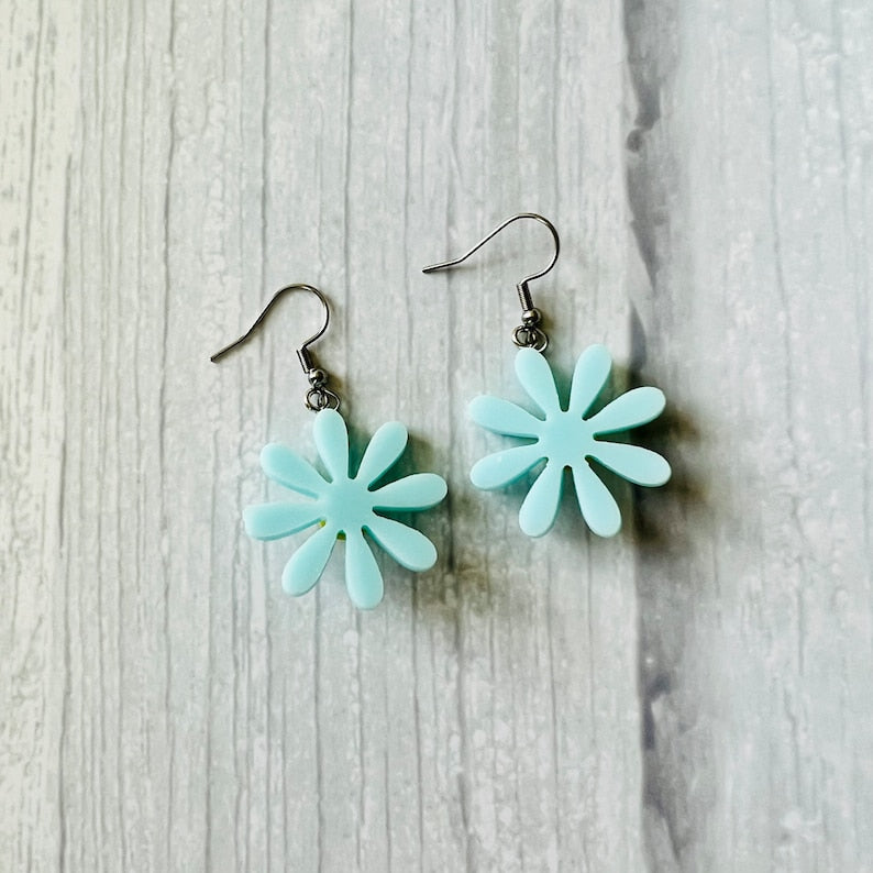 Daisy Flower Earrings