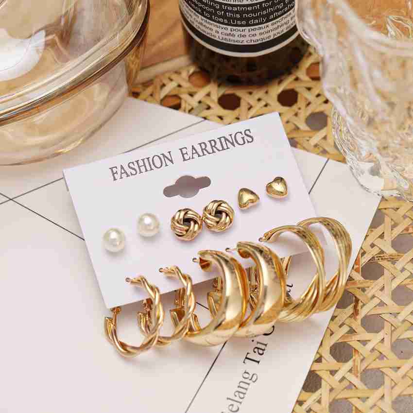 Giliani Gold Earrings Sets