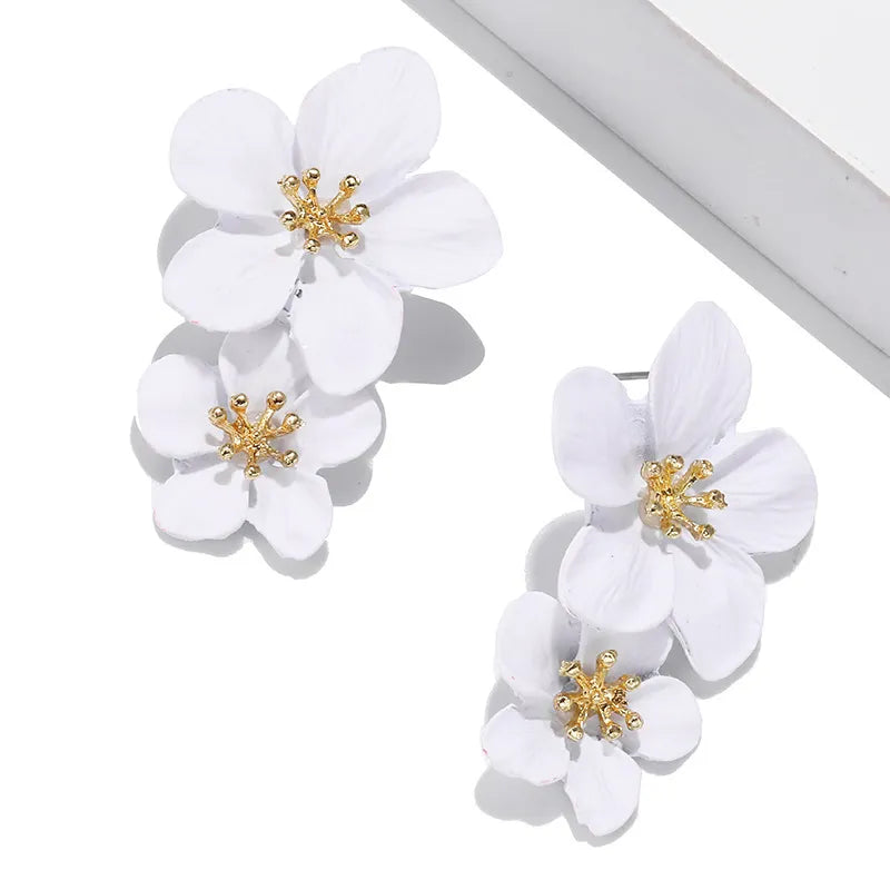 Boho Flower Earrings