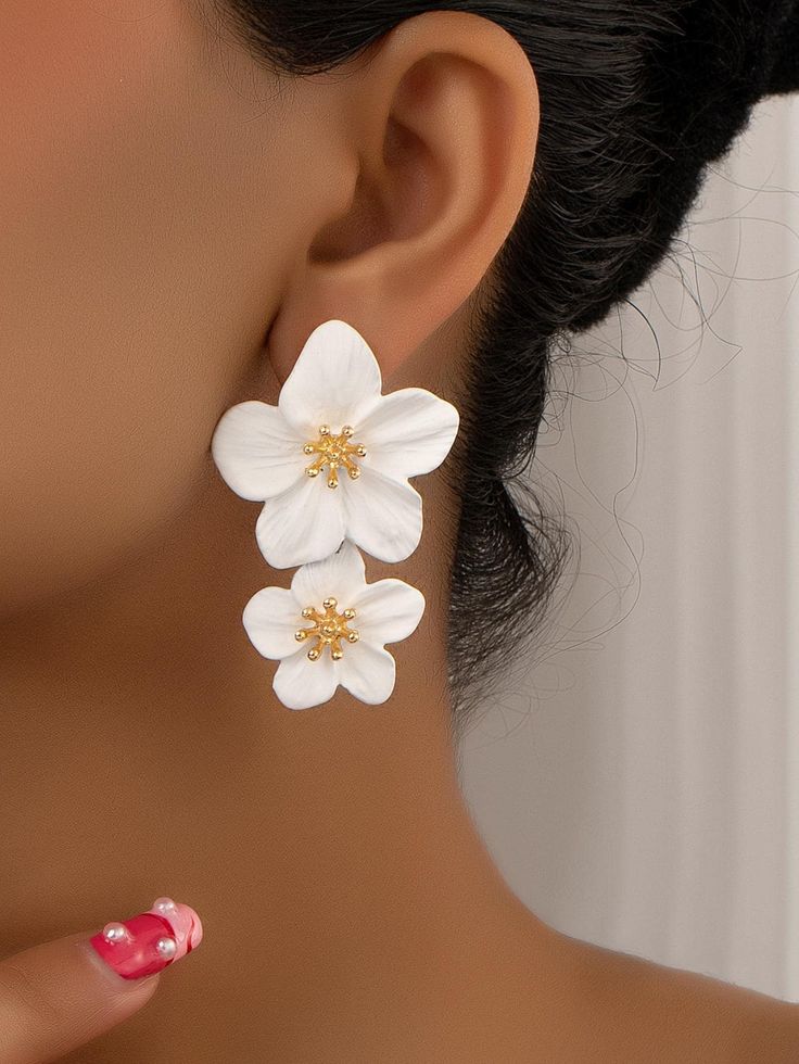 Boho Flower Earrings
