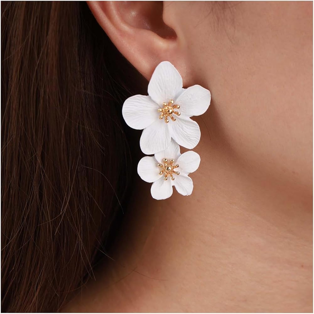 Boho Flower Earrings