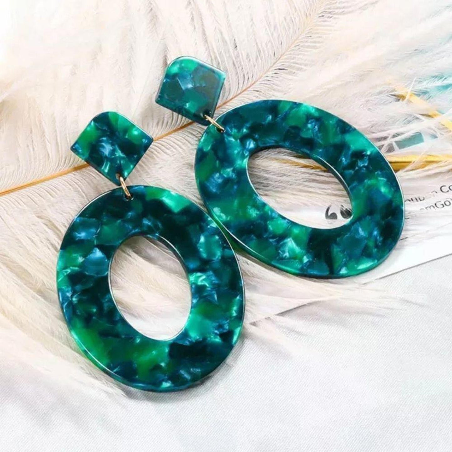 Zia Acrylic Earrings