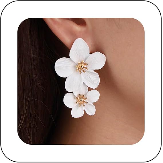 Boho Flower Earrings