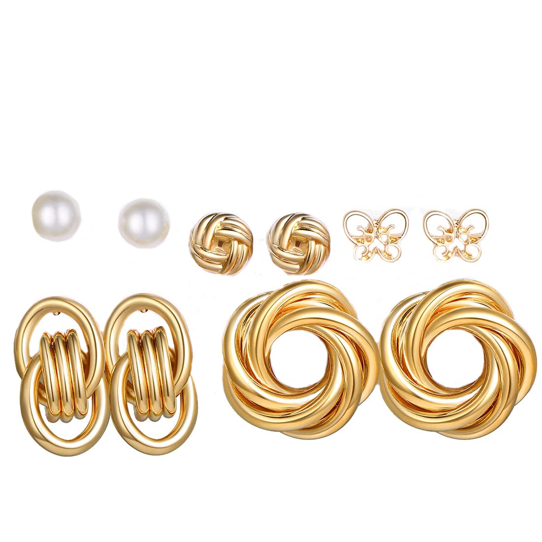 Giliani Gold Earrings Sets