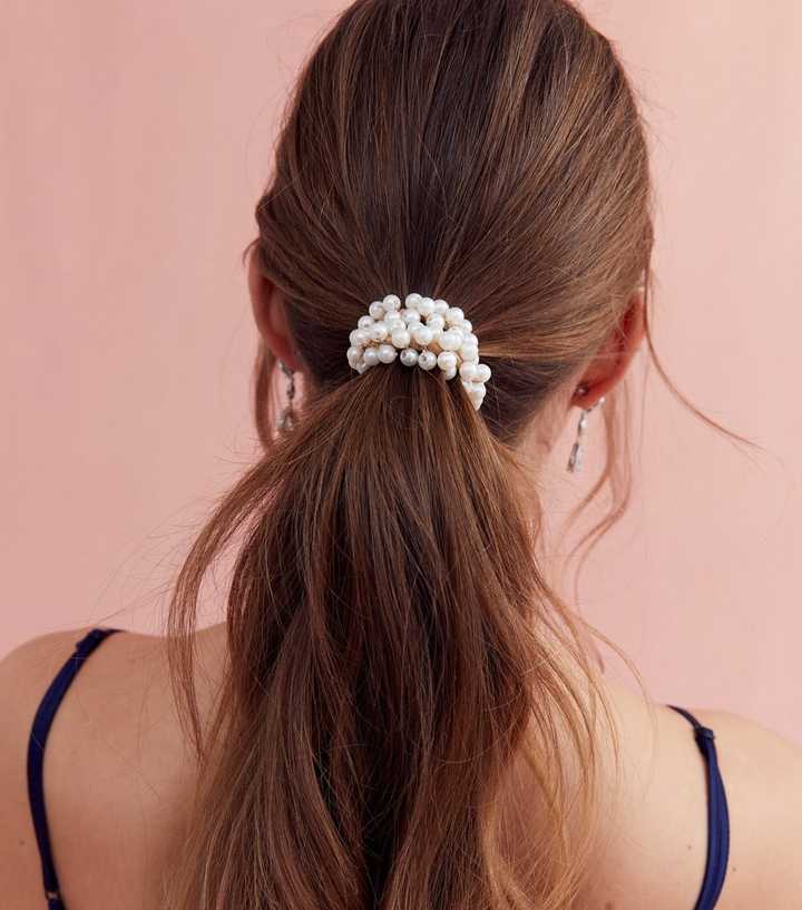 Stacey Pearl Scrunchie