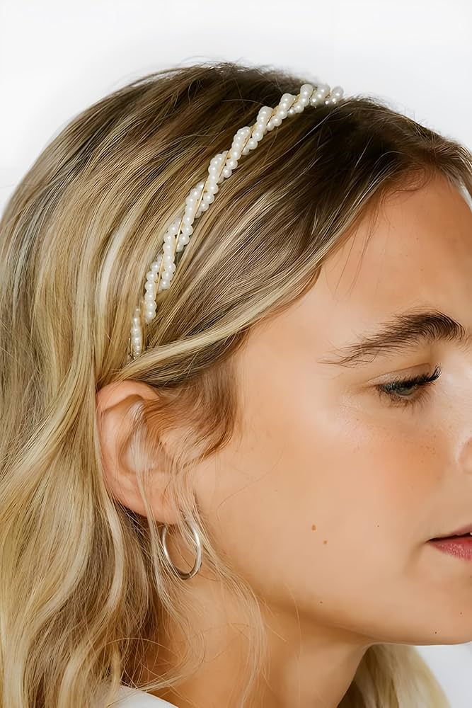 Cynthia Pearl Head Band