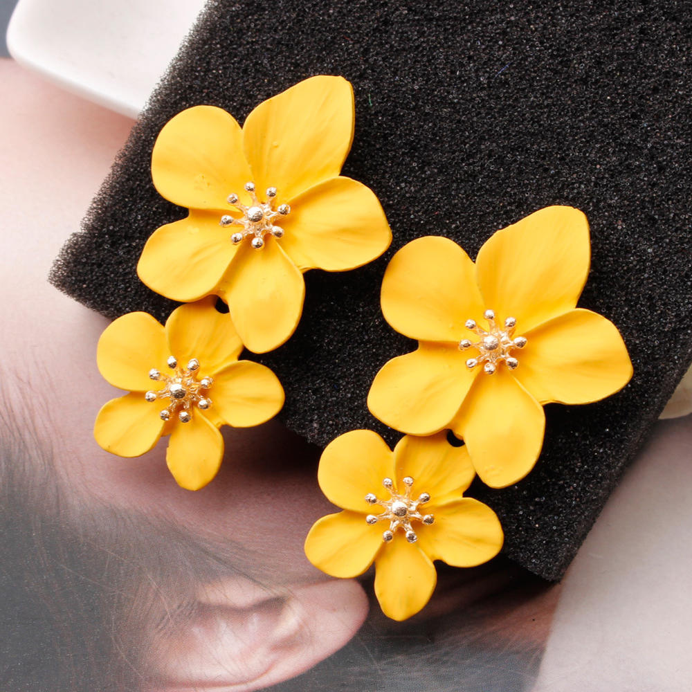 Boho Flower Earrings