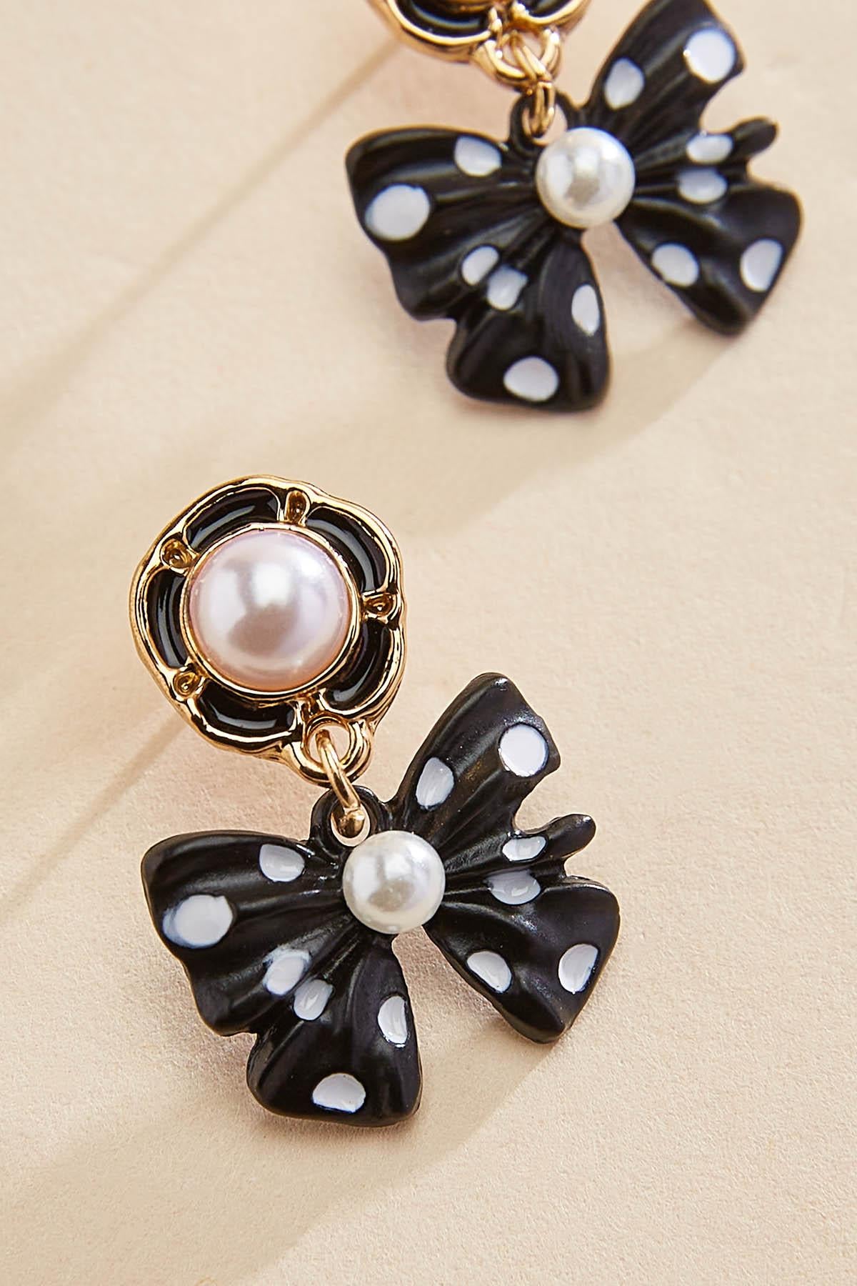 Bow Tie Earrings