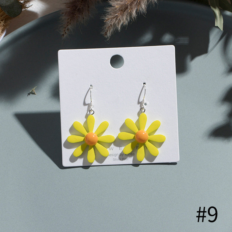 Daisy Flower Earrings