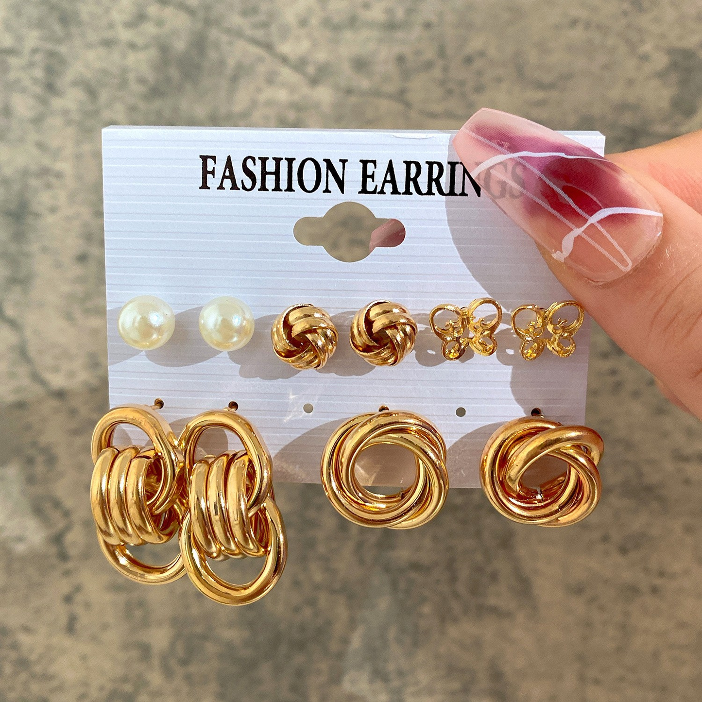 Giliani Gold Earrings Sets