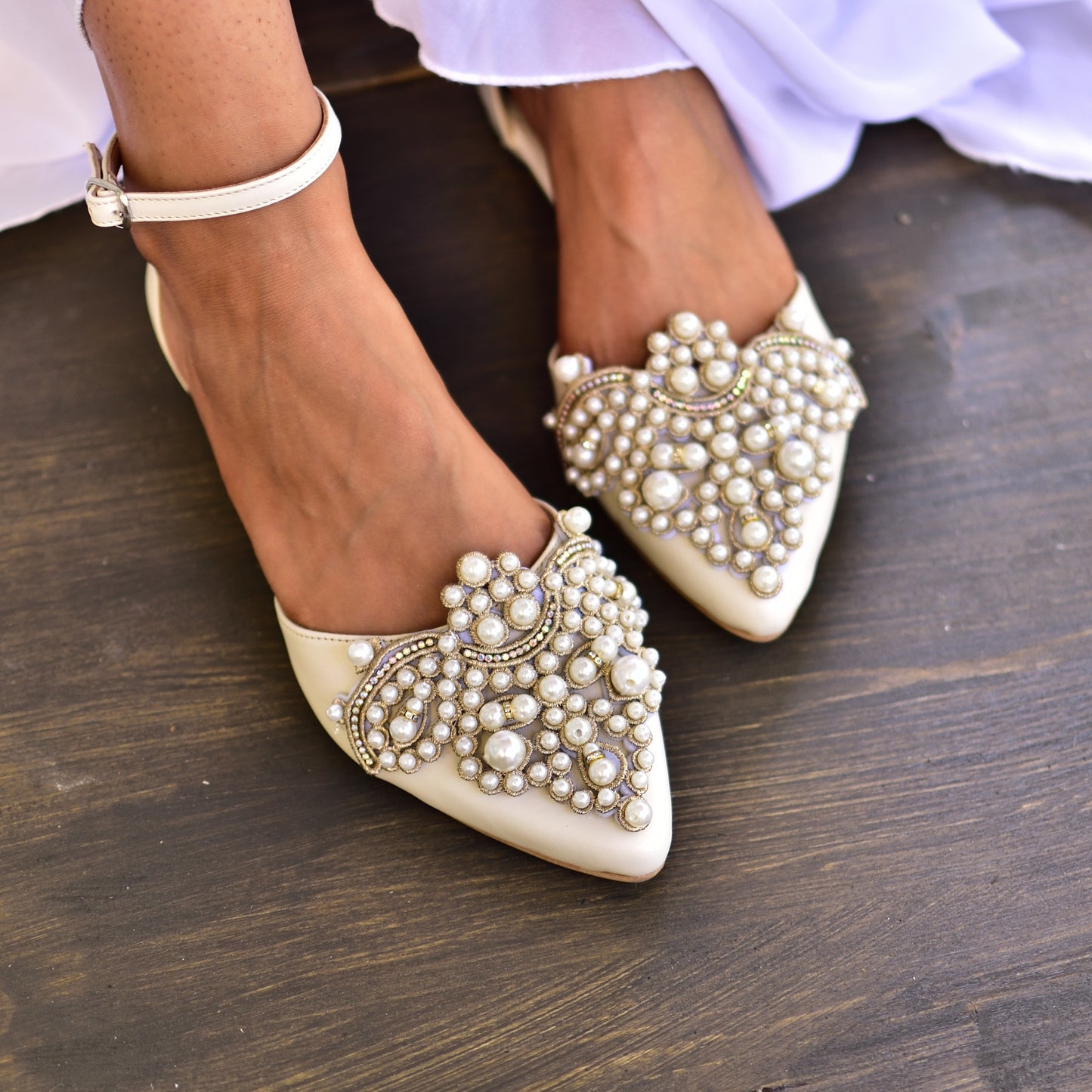 Jasmine Pearl Applique