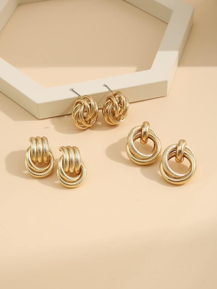 Giliani Gold Earrings Sets