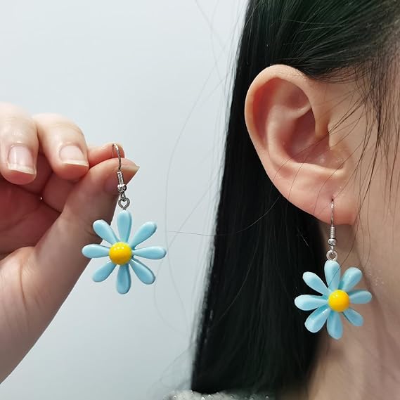 Daisy Flower Earrings