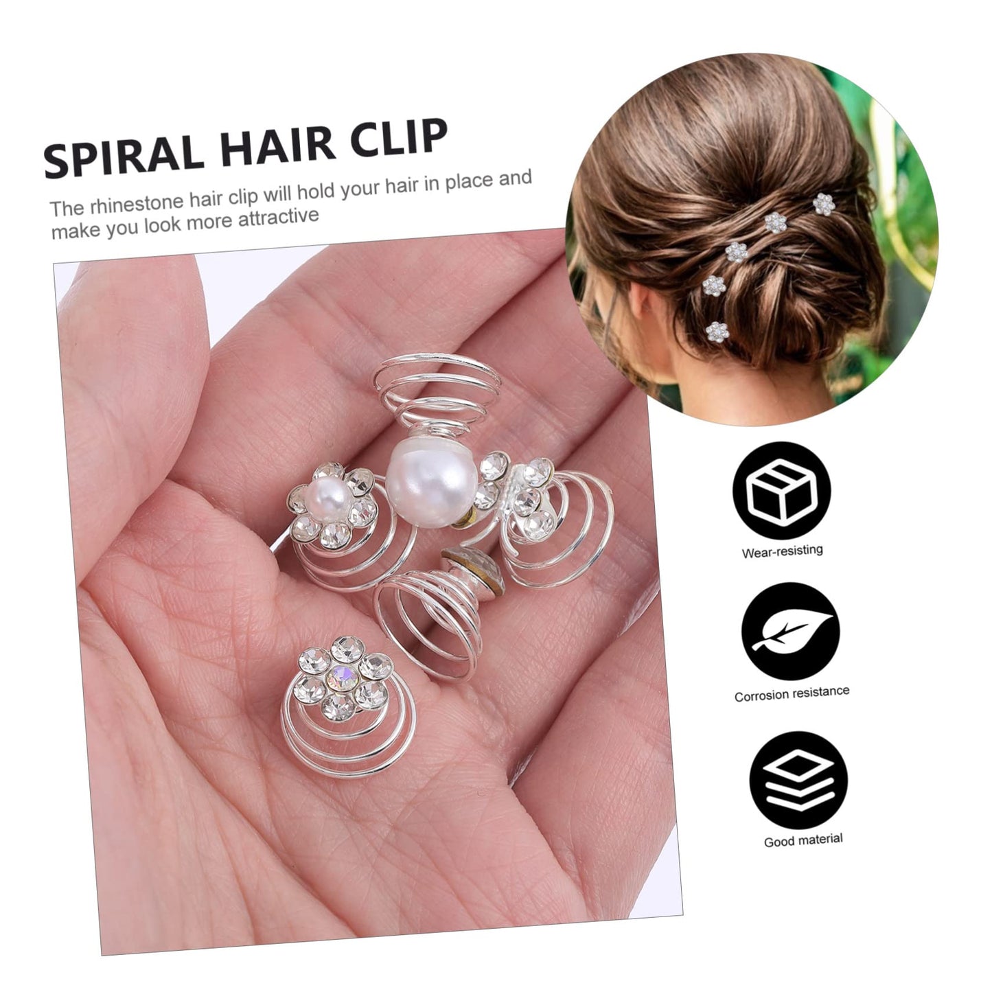 Kaylyn Spiral Clips