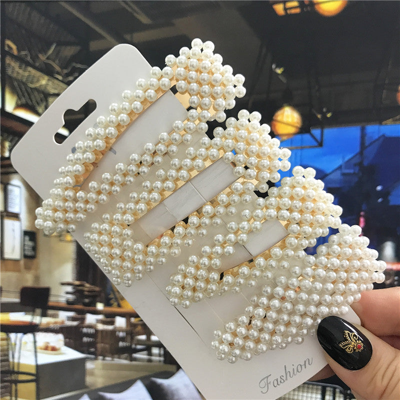 Maddie Pearl Snap Hair Clip.