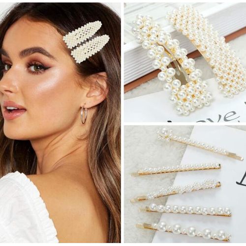 Maddie Pearl Snap Hair Clip.