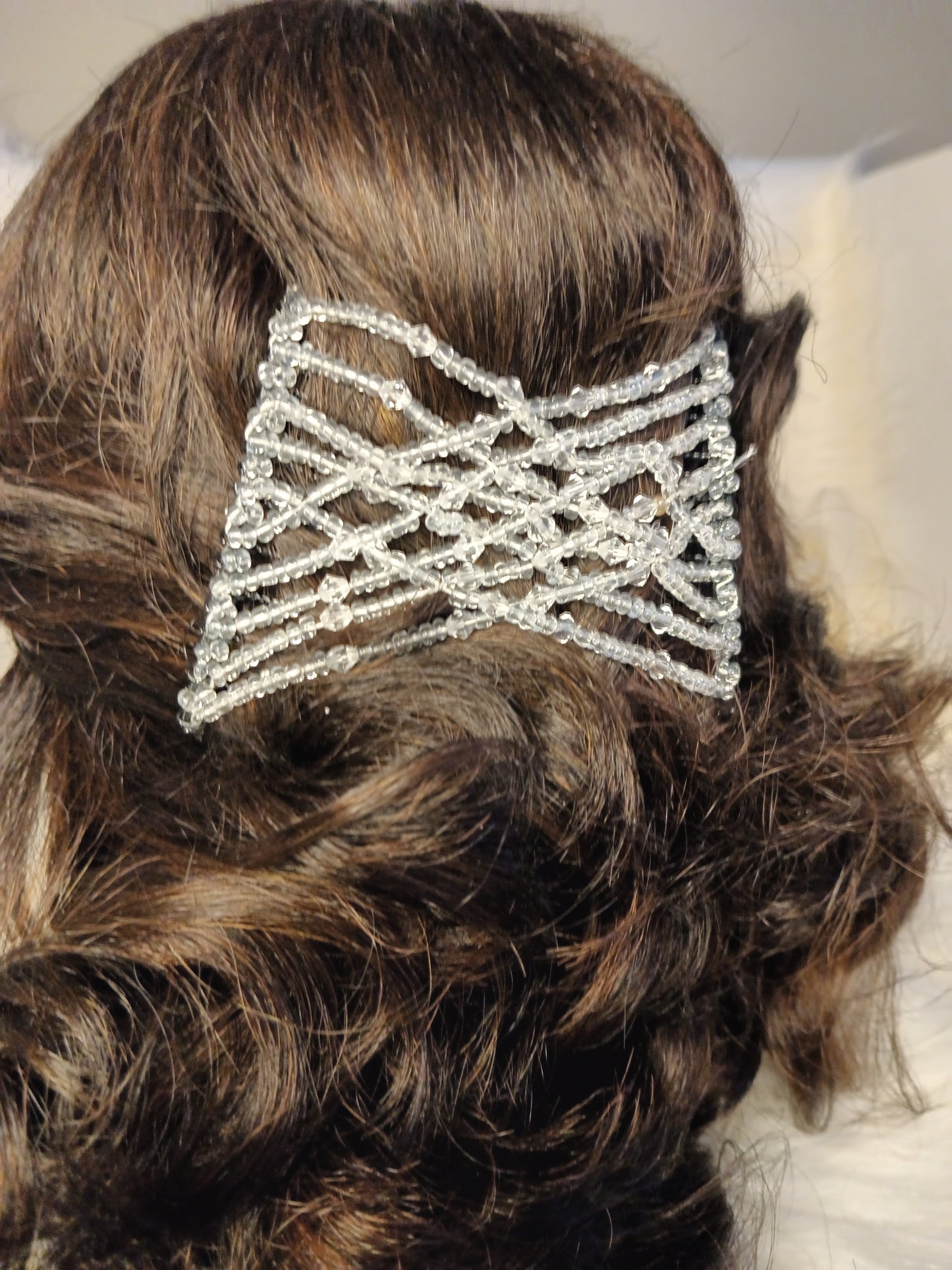 Elaine Elastic Comb Clip