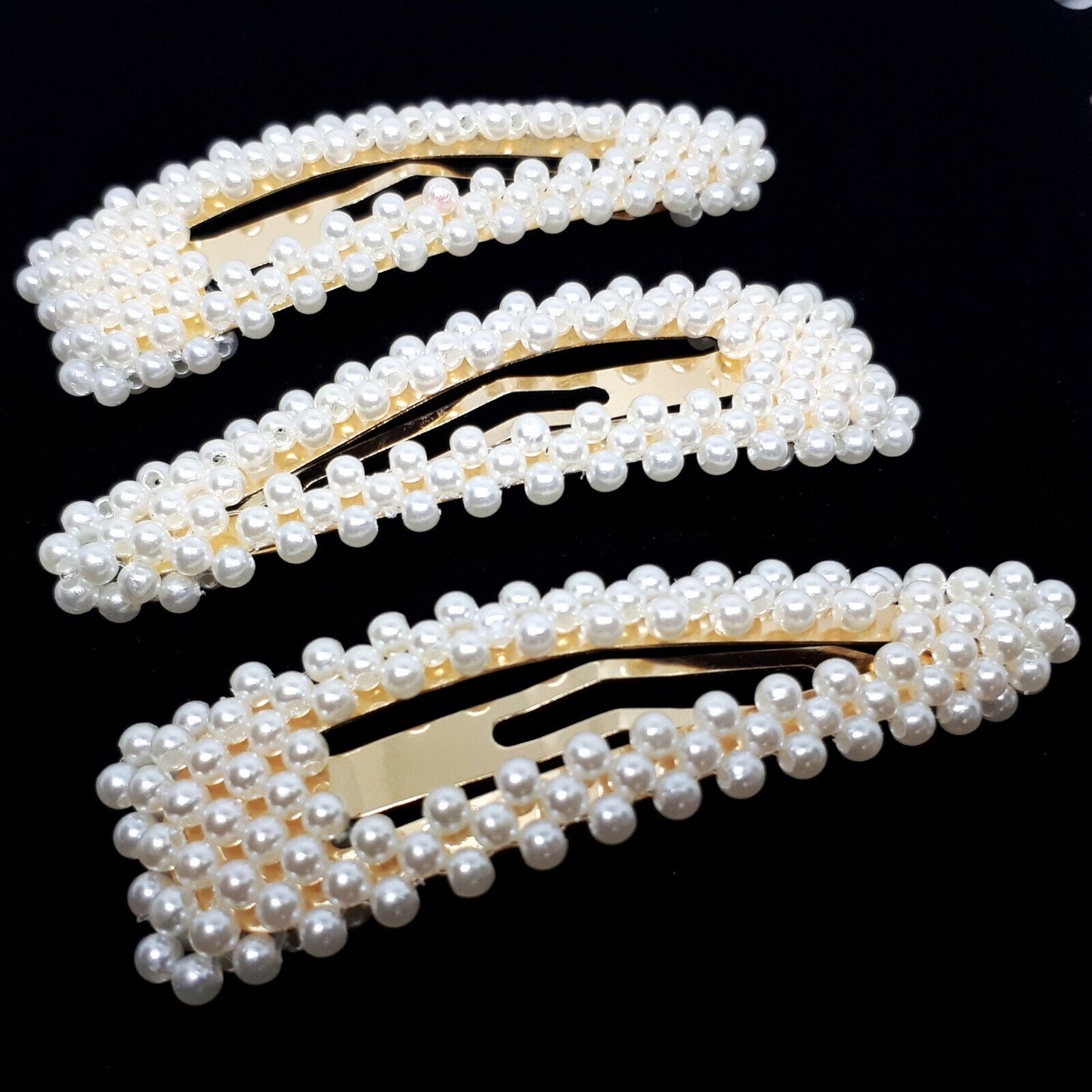 Maddie Pearl Snap Hair Clip.