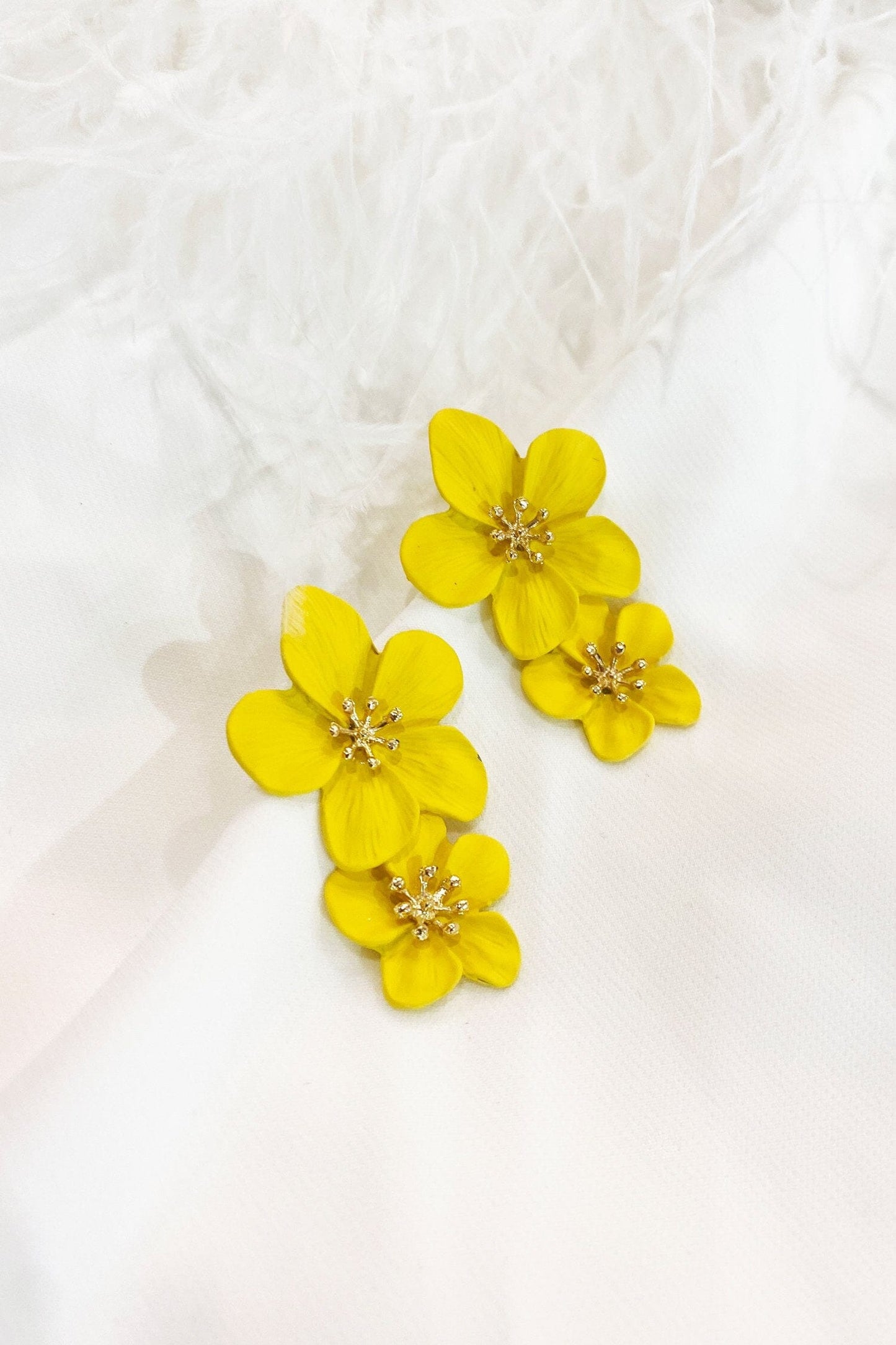 Boho Flower Earrings