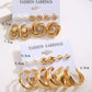 Giliani Gold Earrings Sets