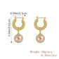 Roped Pearl Earrings