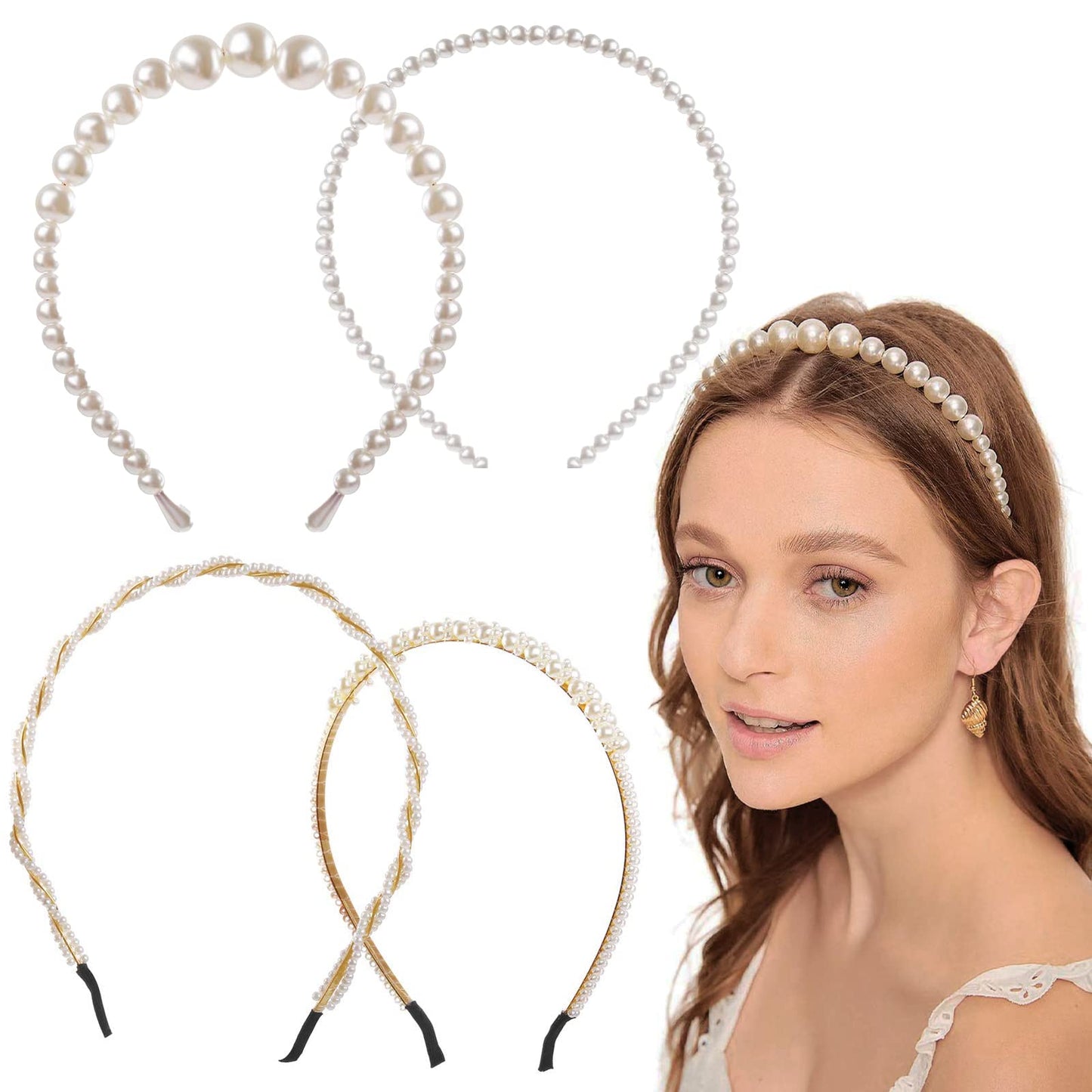 Cynthia Pearl Head Band