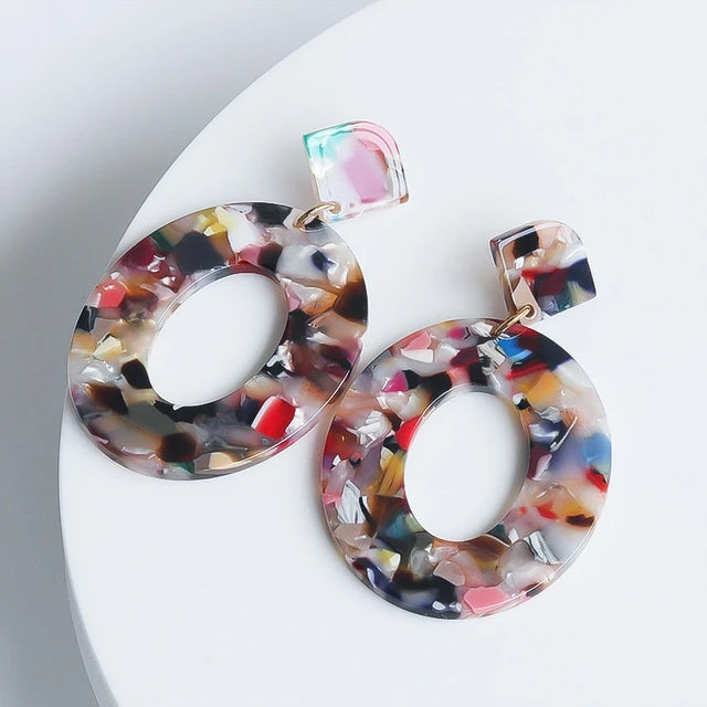 Zia Acrylic Earrings