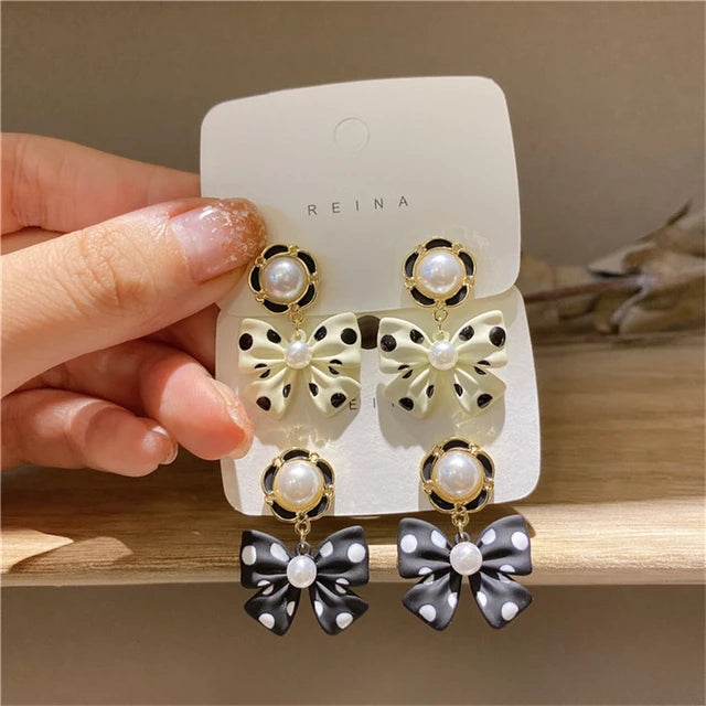 Bow Tie Earrings