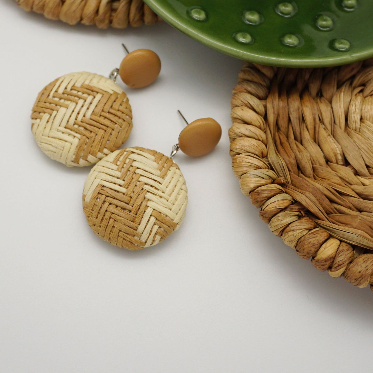 Papyrus Woven Earrings