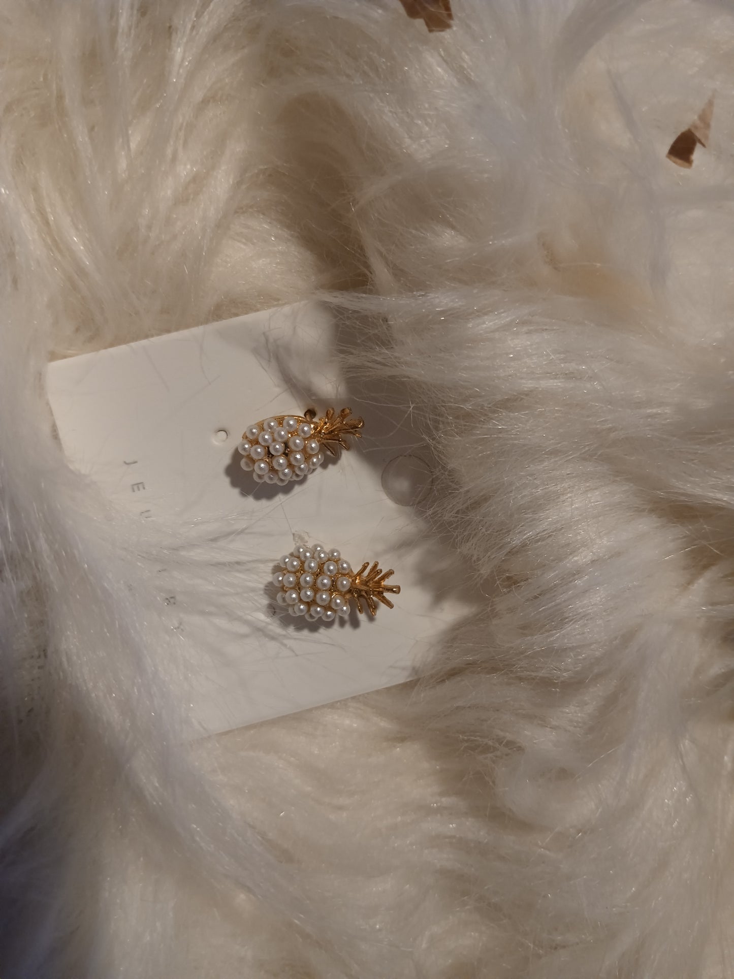 Pineapple Pearl Earrings