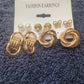 Giliani Gold Earrings Sets