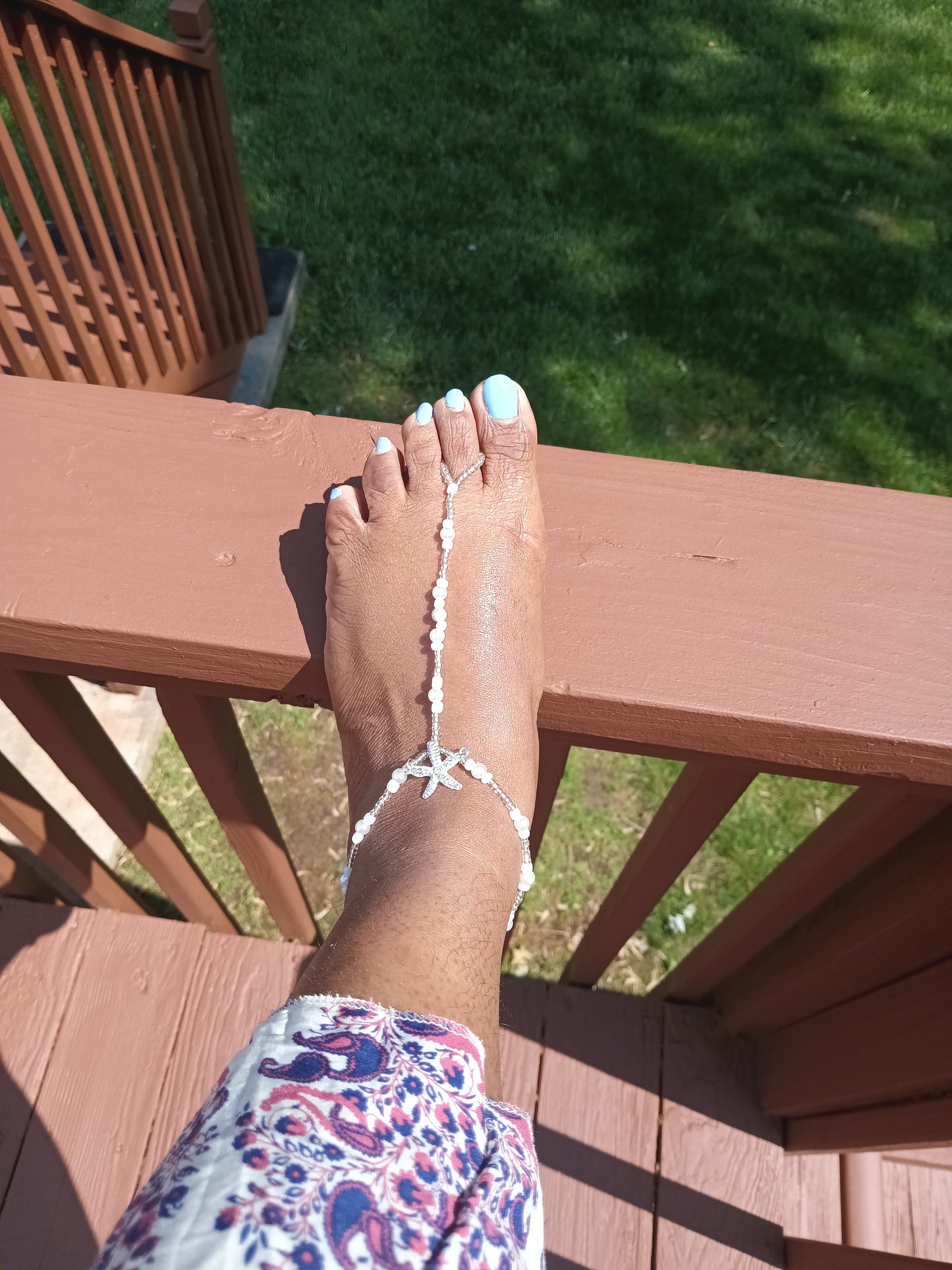 Starfish Anklet