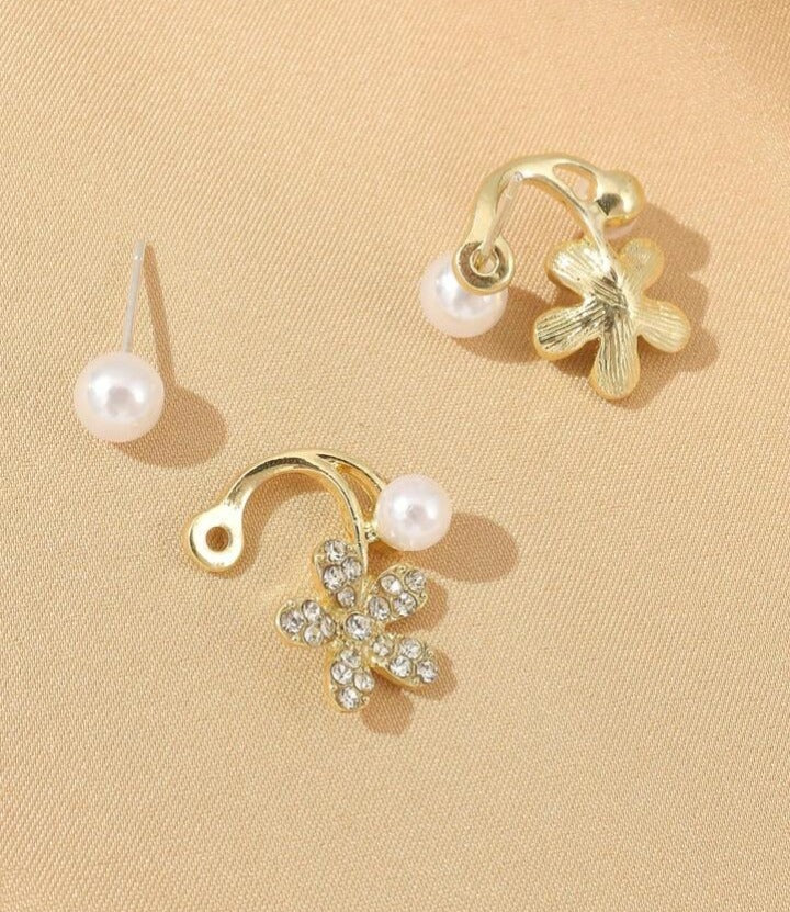 Renina Pearl Stud Earrings