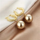 Roped Pearl Earrings