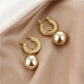 Roped Pearl Earrings