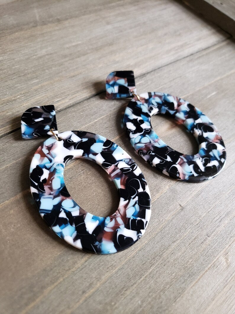 Zia Acrylic Earrings