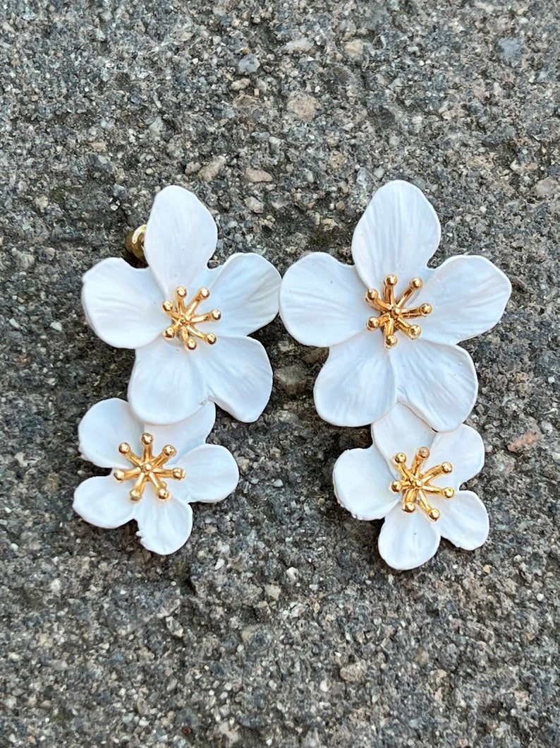 Boho Flower Earrings