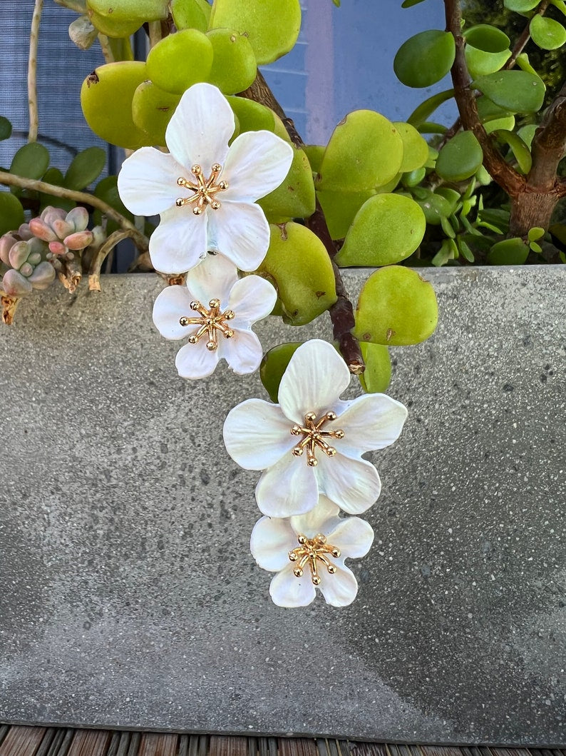 Boho Flower Earrings