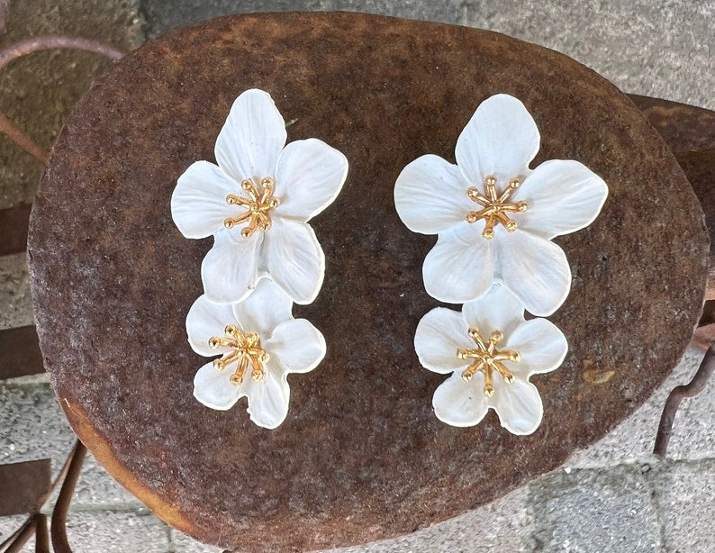 Boho Flower Earrings