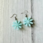 Resin Daisy Flower Earrings