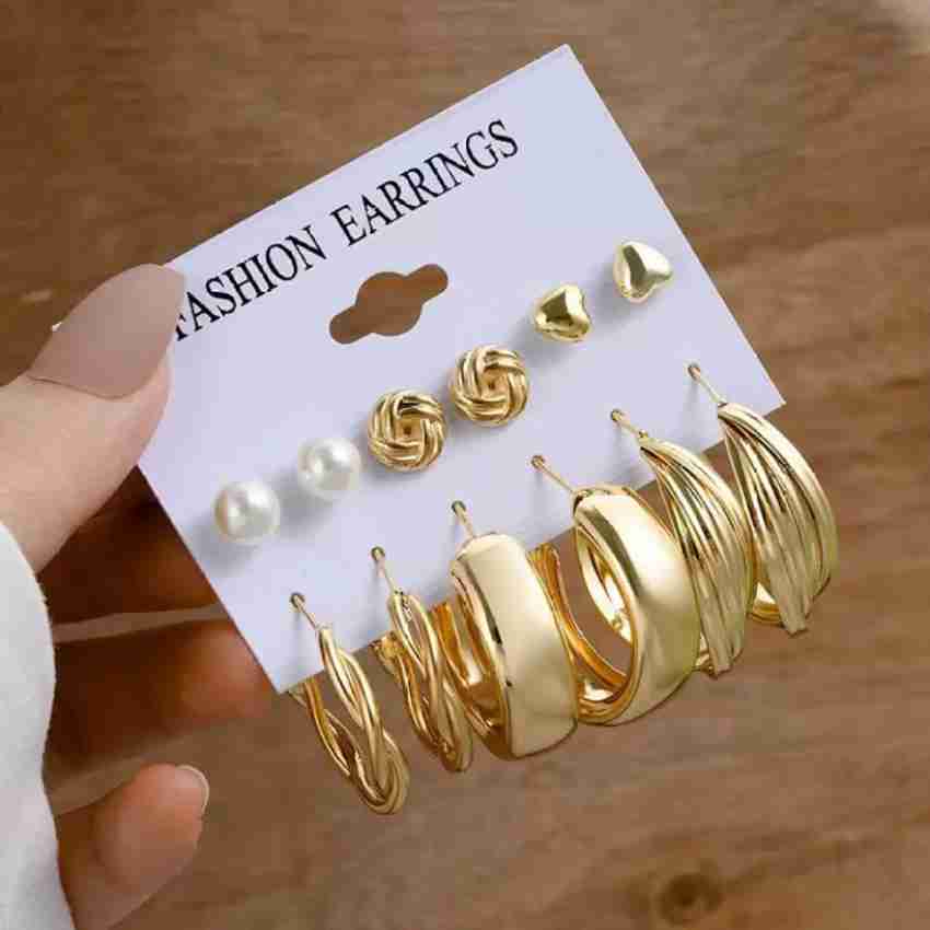 Giliani Gold Earrings Sets