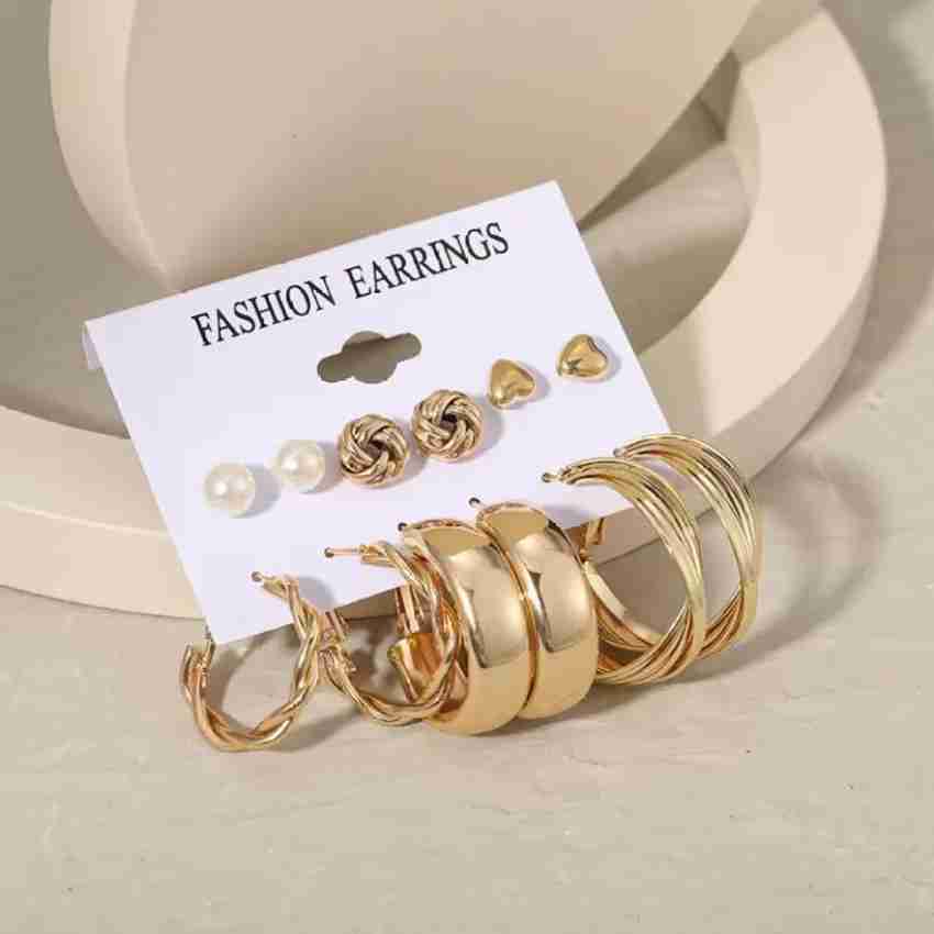 Giliani Gold Earrings Sets