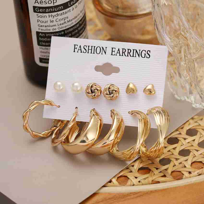 Giliani Gold Earrings Sets