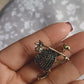 Turtle Brooch