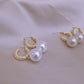 Roped Pearl Earrings