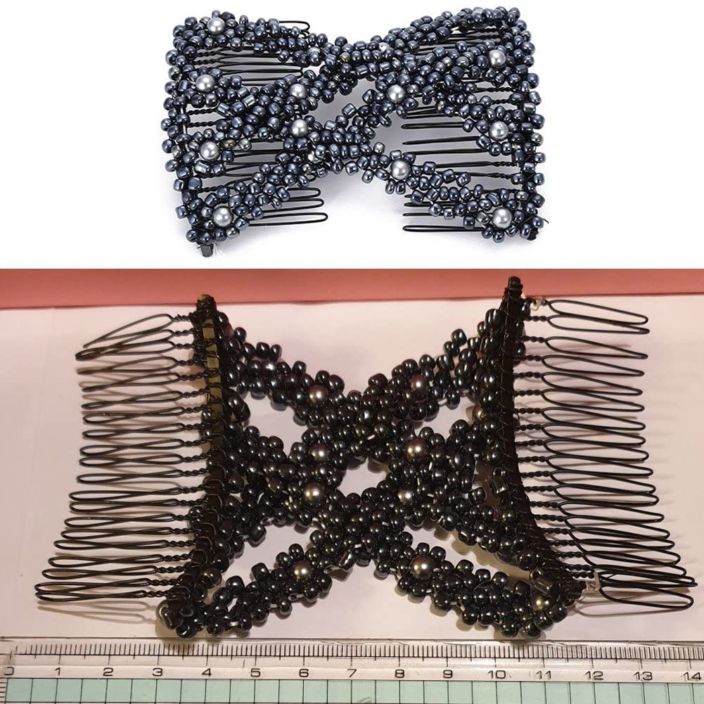 Elaine Elastic Comb Clip